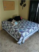 Double Bed With Quilt