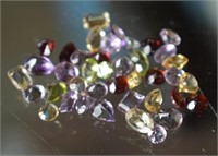 20.88cts Mixed Faceted Gemstones - Amethyst,
