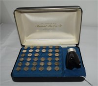 Presidential Sterling Silver Mini Coin Set w/