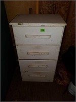 Nice Small 4 Drawer Painted Chest of Drawers