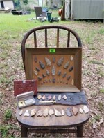 Estate Lot of Authentic Arrowheads & MORE