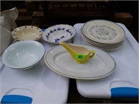 Misc. Lot of Estate Dishes