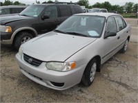 2002 TOYOTA COROLLA 2T1BR12E12C863539