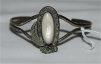 Sterling Silver Southwestern Style Bracelet w/