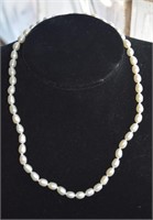 Freshwater Pearl Necklace w/ Sterling