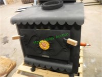 730- The Earth Stove- Wood Stove w/ Fan