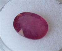 6.02ct Faceted Ruby Gemstone
