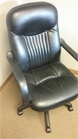 Nice black leather executive office chair