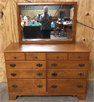 Ethan Allen Baumritter Dresser with Mirror