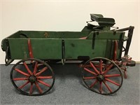 Child’s antique wooden wagon