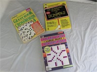 Cross word puzzle books