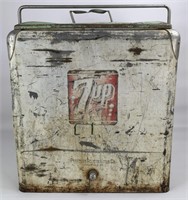 Vintage 7 UP Cooler, Progressive Refrigerator Co