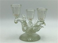 Venetian Blown Glass Candelabra