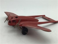 Vintage metal Airplane toy
