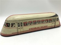 Vintage Streamline tin Railway Toy