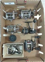 Box of Fishing & Spinning Reels