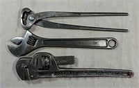 Williams Cresent wrench, Cochran pipe wrench