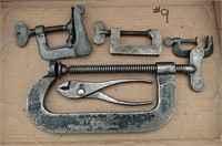 4 Vintage Clamps - Various sizes