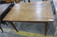 Work Wood French Table - 27.5"h x 43.5"l x 30"w
