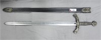 Claymore Sword & Sheath (Not A Toy) 44"