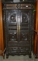 Antique French Armoire c1890's - 79.5"h x 43.5"l