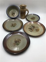 Salt ware gaming pottery