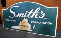 Smith's Transportation Transfer Metal Sign