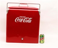 1950's Coca Cola Metal Picnic Cooler