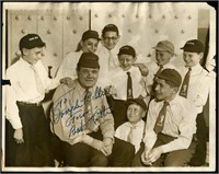 Babe Ruth Signed and Inscribed Photograph.