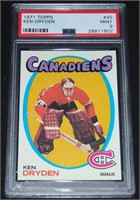 Ken Dryden 1971 Topps. Graded.