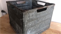 1961 Metal Sealtest milk crate