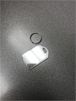 1,400 Plastic key tags & rings