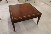 Mahogany square coffee table