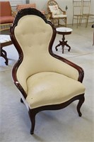 Vintage Victorian parlor chair
