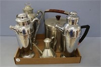 Pewter and Metal Serving