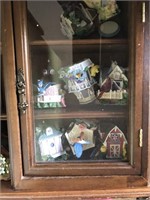 Wooden and Glass Cabinet
