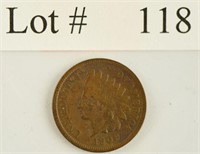 Lot #118 - 1909-S Indian Head Cent