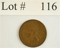 Lot #116 - 1877 Indian Head Cent