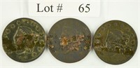 Lot #65 - 1829, 1830 & 1831 (SL) Matron Head