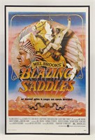 1974 Blazing Saddles Movie Poster