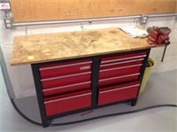 SEARS CRAFTSMAN WORK BENCH WITH VISE
