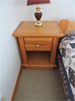 Pine Bedside Table