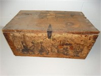 Wooden soap box 23"L x 14"D x 10 1/4"H