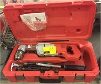 Milwaukee right angle drill and accessories