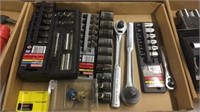 Lot of craftsman ratchets and sockets