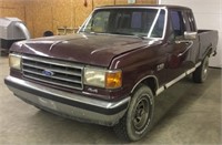 1990 Ford F-150 XLT Lariat ext cab truck,