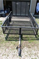 5' X 8' TRAILER, EXPANDED METAL FLOOR