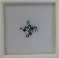 Genuine Blue Diamond(approx.0.25ct) April