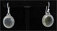 Sterling Silver Labradorite Earrings-Suggested