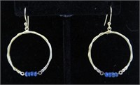 Gold-Plated Sterling Silver Earrings-Suggested